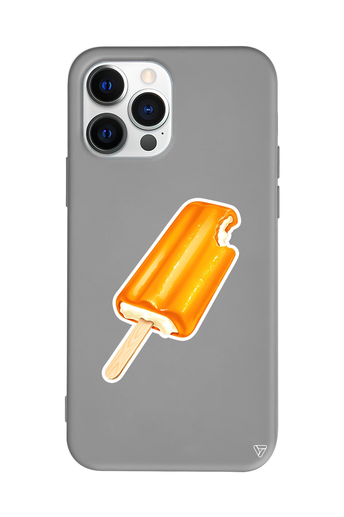 Dondurma Lansman Model İçi Kadife Silikon Telefon Kılıfı