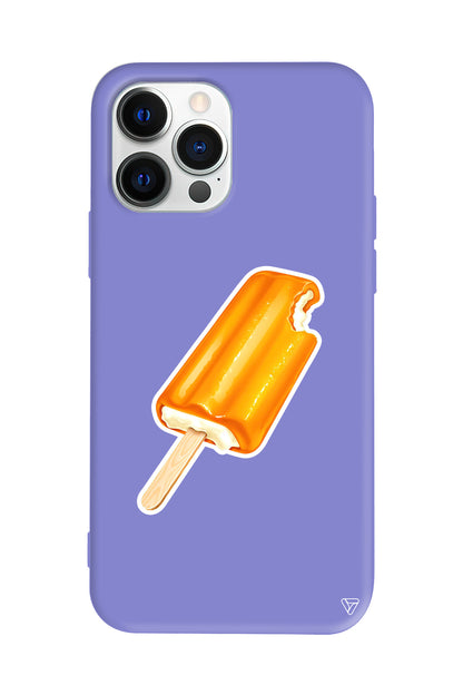 Dondurma Lansman Model İçi Kadife Silikon Telefon Kılıfı