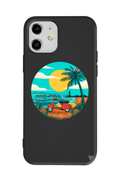 Simple Life Lansman Model İçi Kadife Silikon Telefon Kılıfı