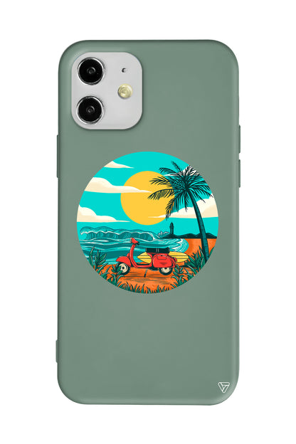 Simple Life Lansman Model İçi Kadife Silikon Telefon Kılıfı