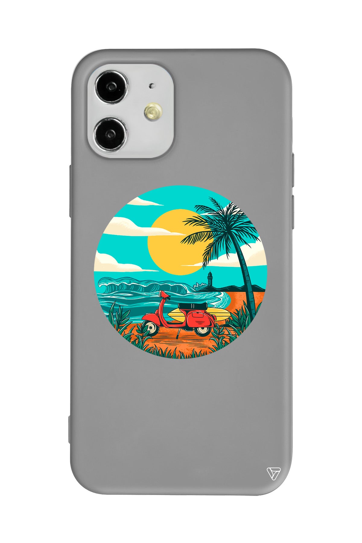 Simple Life Lansman Model İçi Kadife Silikon Telefon Kılıfı