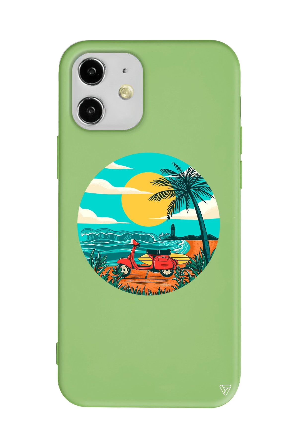 Simple Life Lansman Model İçi Kadife Silikon Telefon Kılıfı