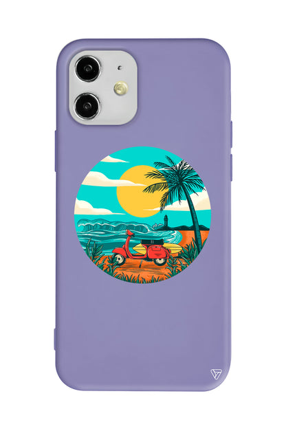 Simple Life Lansman Model İçi Kadife Silikon Telefon Kılıfı