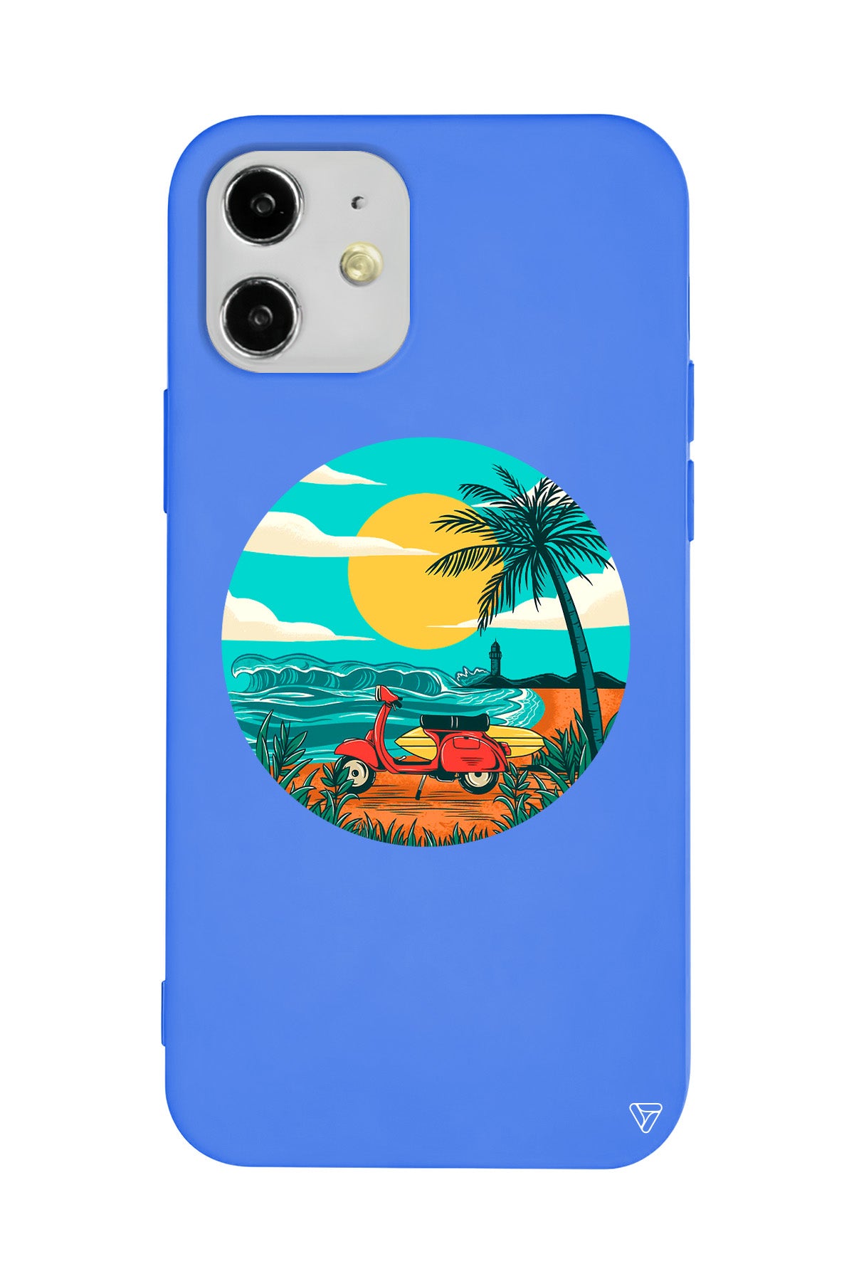 Simple Life Lansman Model İçi Kadife Silikon Telefon Kılıfı