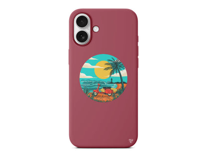 Simple Life Lansman Model İçi Kadife Silikon Telefon Kılıfı – Plus Serisine Özel