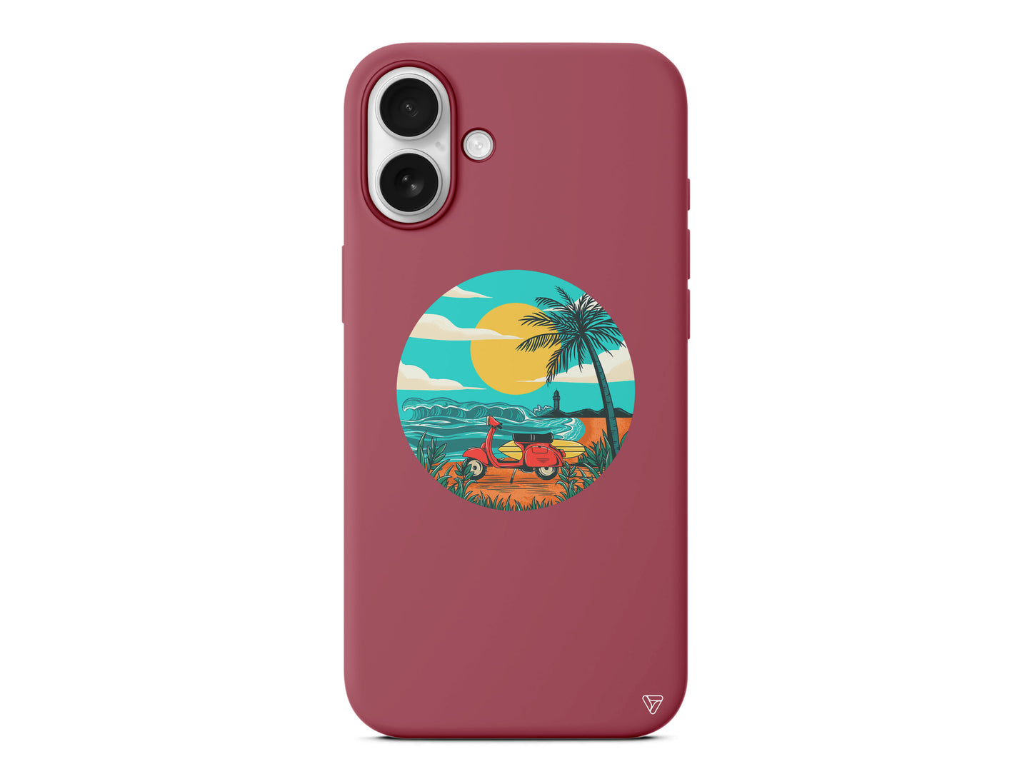 Simple Life Lansman Model İçi Kadife Silikon Telefon Kılıfı