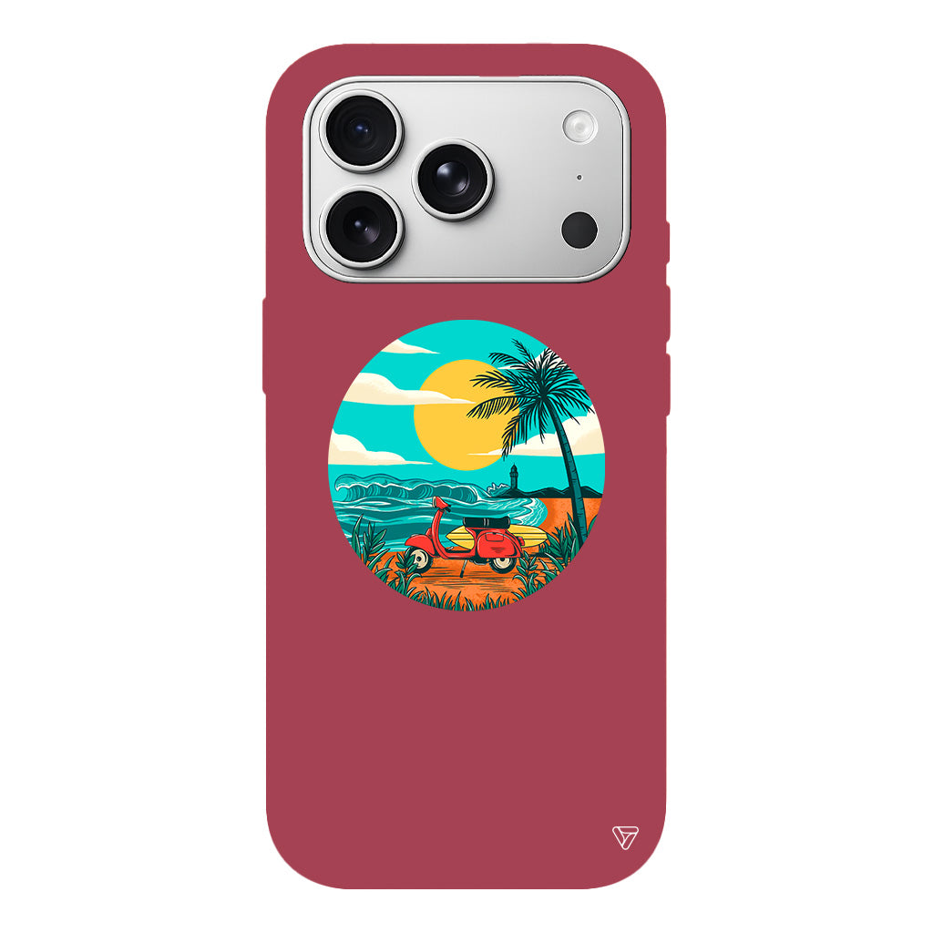 Simple Life Lansman Model İçi Kadife Silikon Telefon Kılıfı