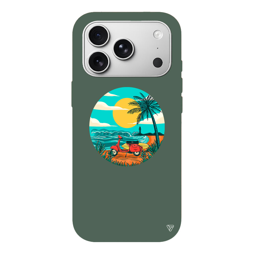 Simple Life Lansman Model İçi Kadife Silikon Telefon Kılıfı