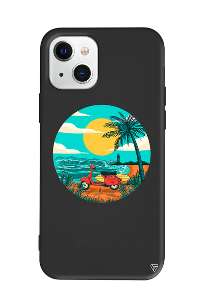 Simple Life Lansman Model İçi Kadife Silikon Telefon Kılıfı