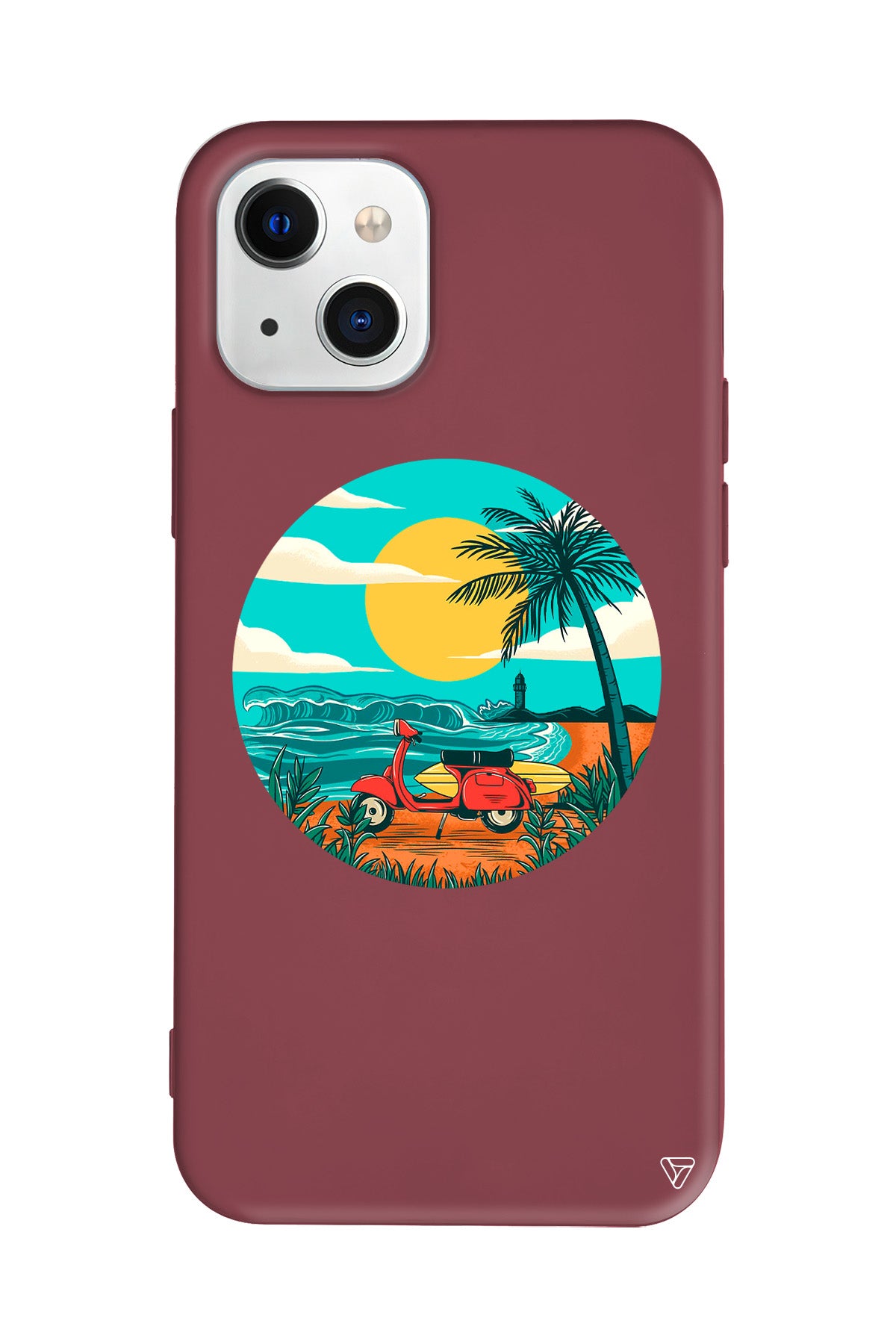 Simple Life Lansman Model İçi Kadife Silikon Telefon Kılıfı