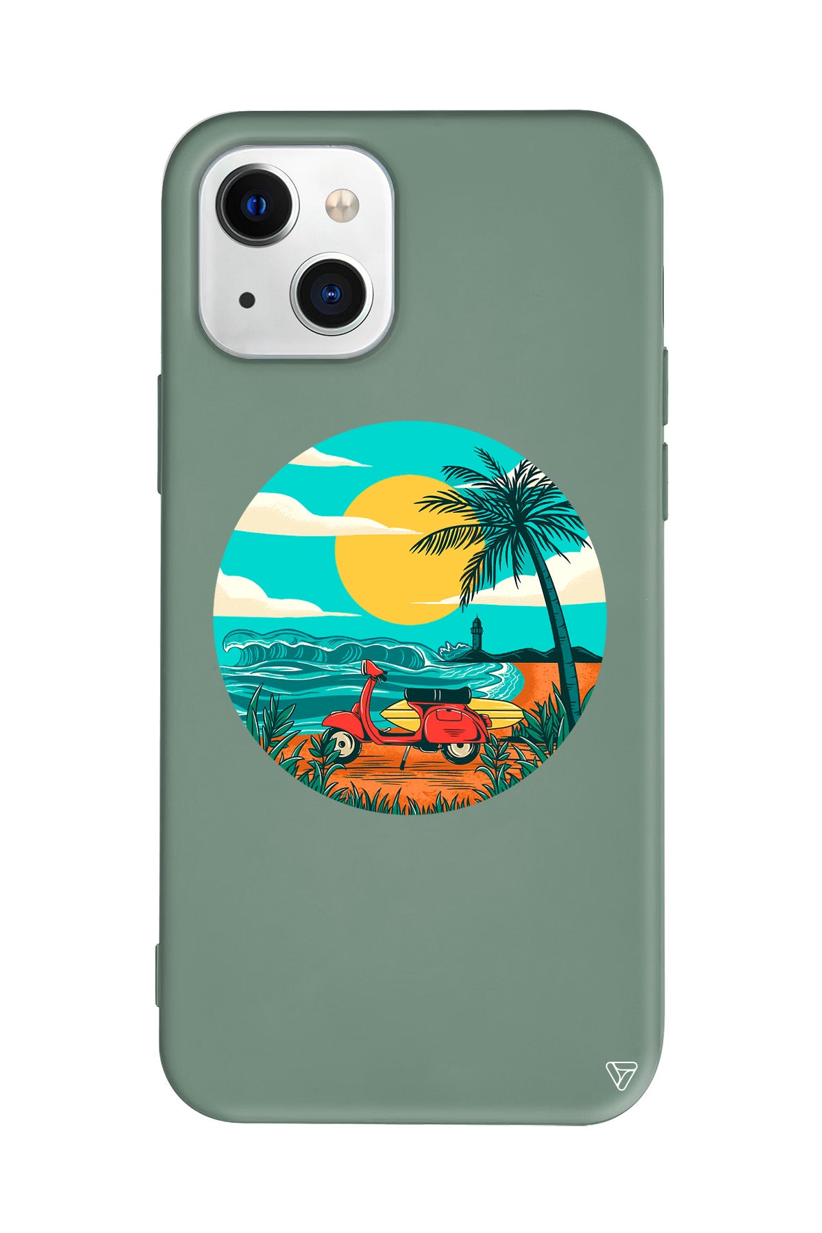 Simple Life Lansman Model İçi Kadife Silikon Telefon Kılıfı