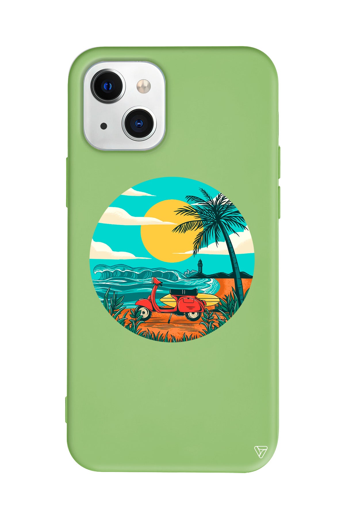 Simple Life Lansman Model İçi Kadife Silikon Telefon Kılıfı