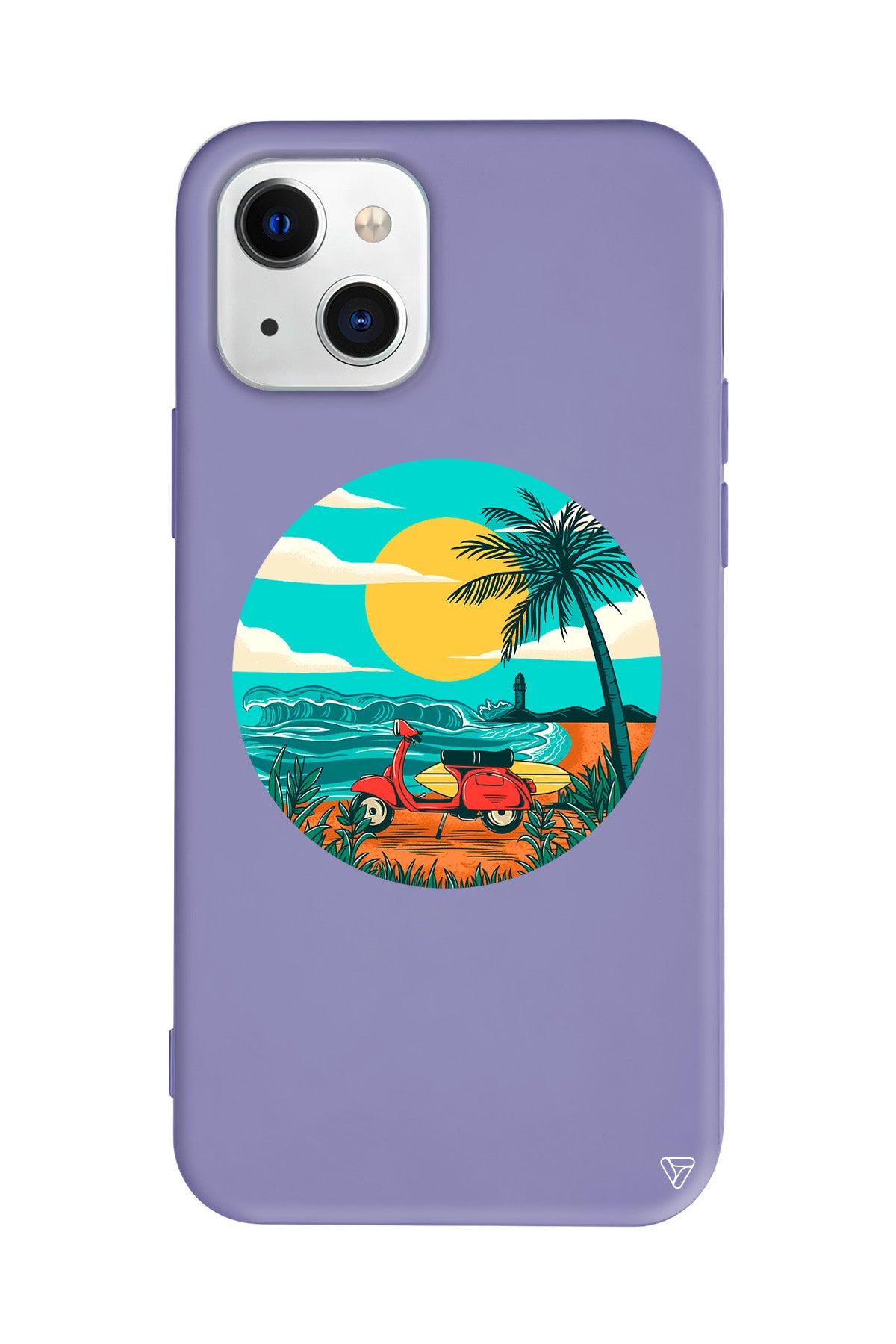 Simple Life Lansman Model İçi Kadife Silikon Telefon Kılıfı