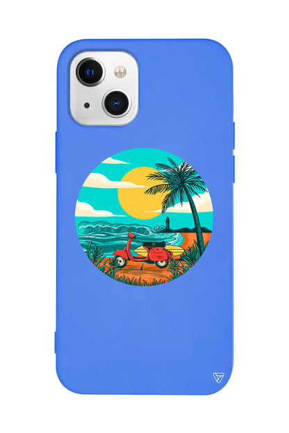 Simple Life Lansman Model İçi Kadife Silikon Telefon Kılıfı