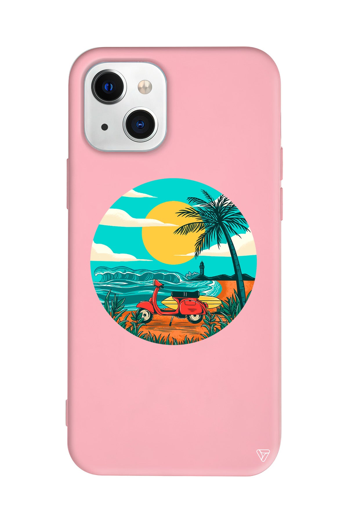 Simple Life Lansman Model İçi Kadife Silikon Telefon Kılıfı – Plus Serisine Özel