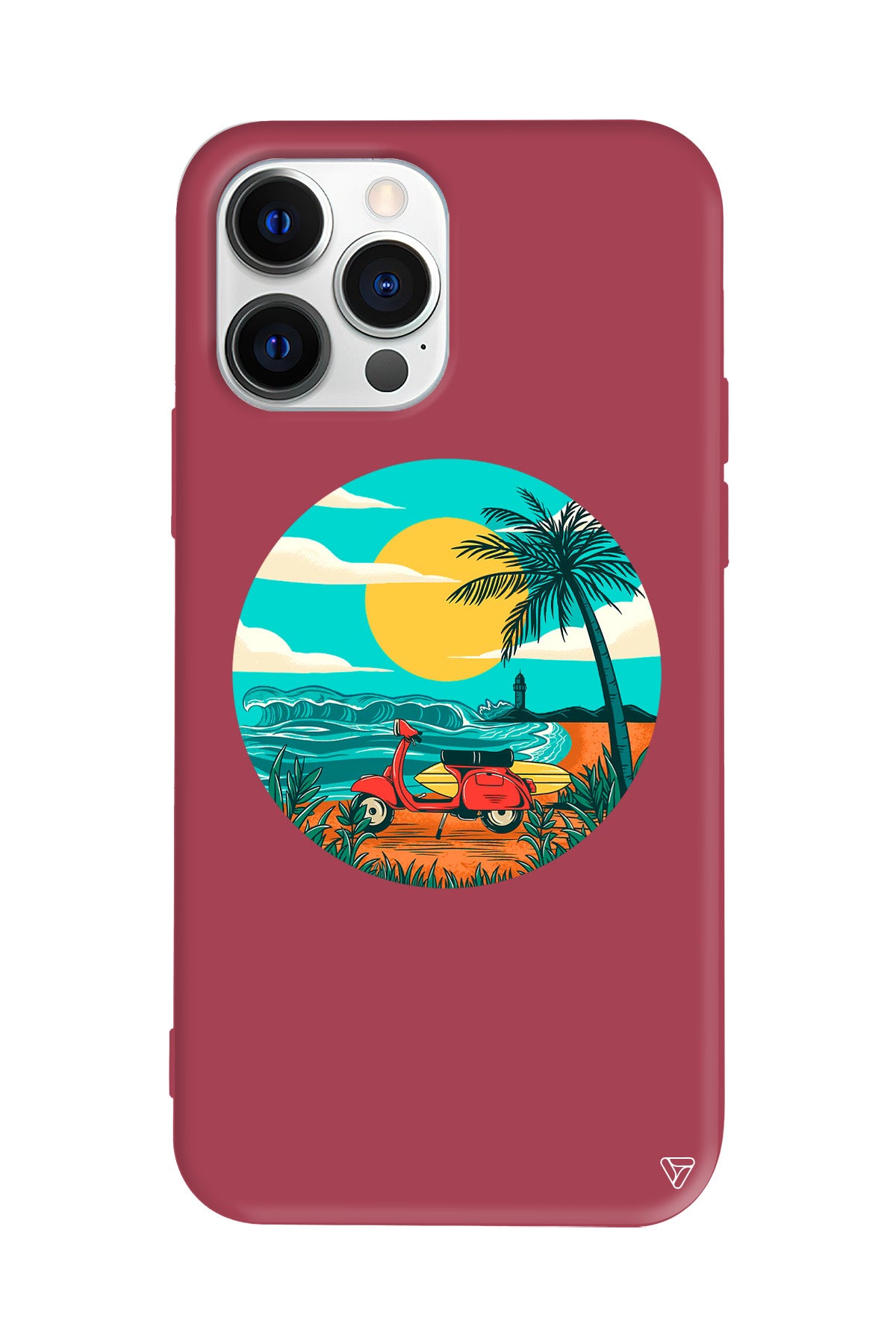 Simple Life Lansman Model İçi Kadife Silikon Telefon Kılıfı