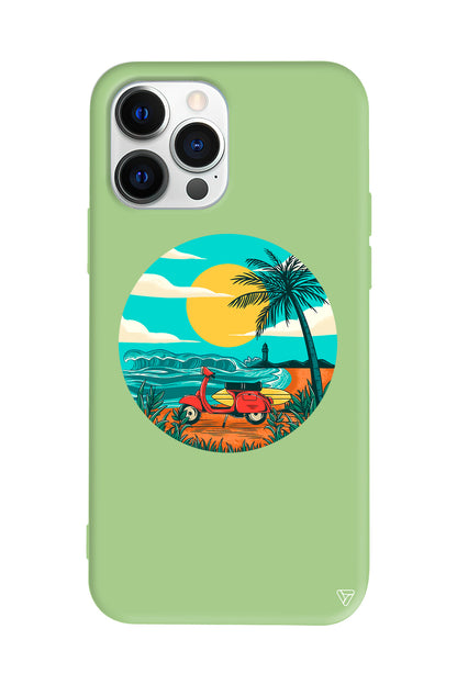 Simple Life Lansman Model İçi Kadife Silikon Telefon Kılıfı