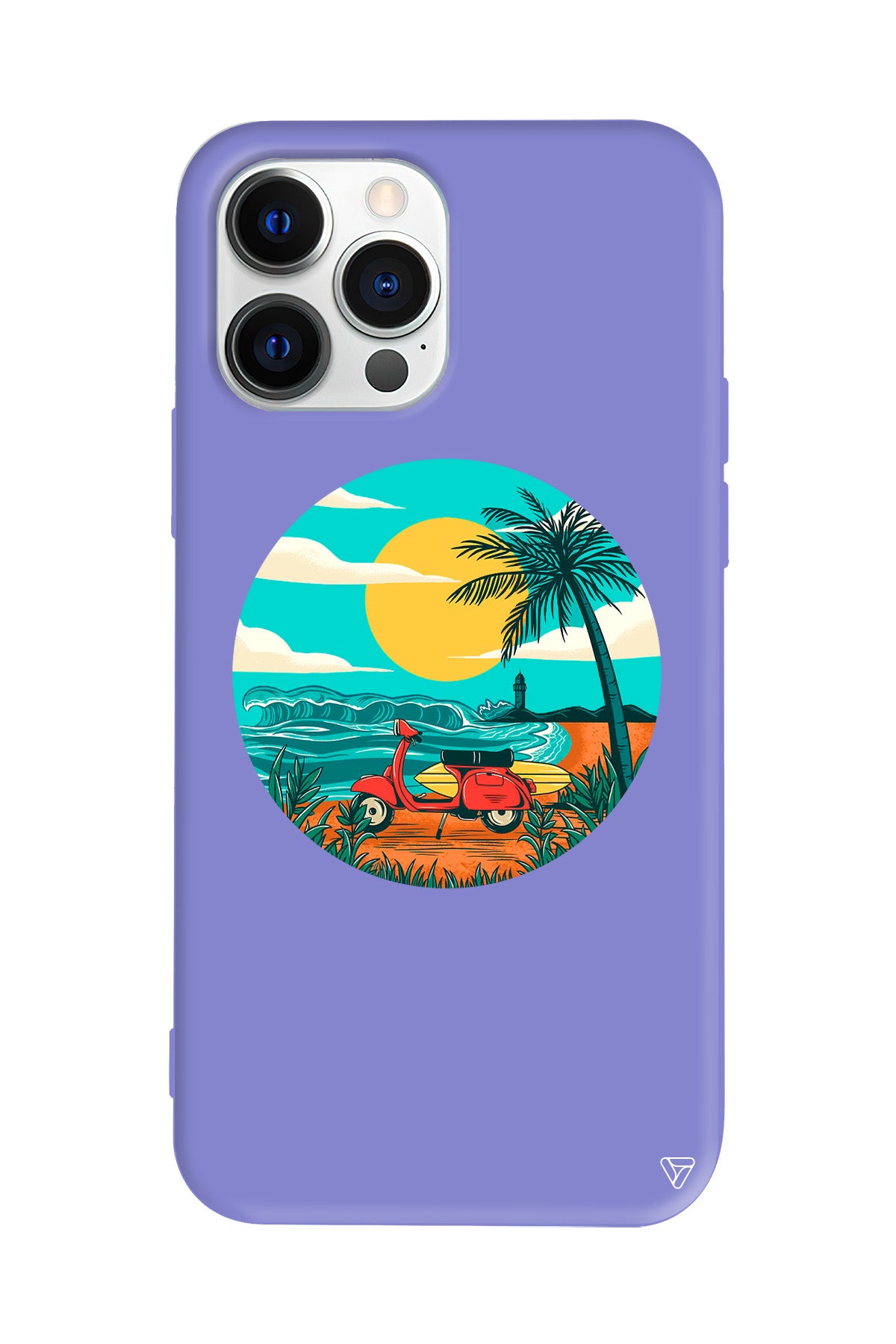 Simple Life Lansman Model İçi Kadife Silikon Telefon Kılıfı