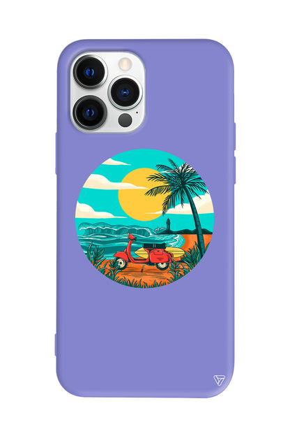 Simple Life Lansman Model İçi Kadife Silikon Telefon Kılıfı