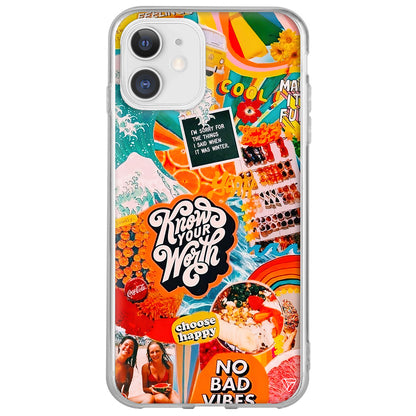 Summer 21 Lansman Model İçi Kadife Silikon Telefon Kılıfı