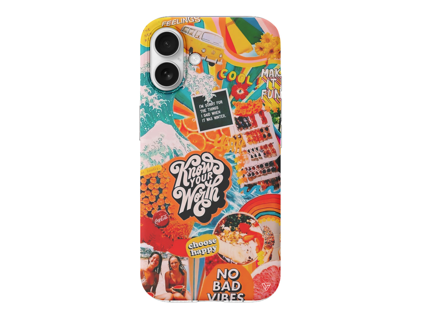 Summer 21 Lansman Model İçi Kadife Silikon Telefon Kılıfı