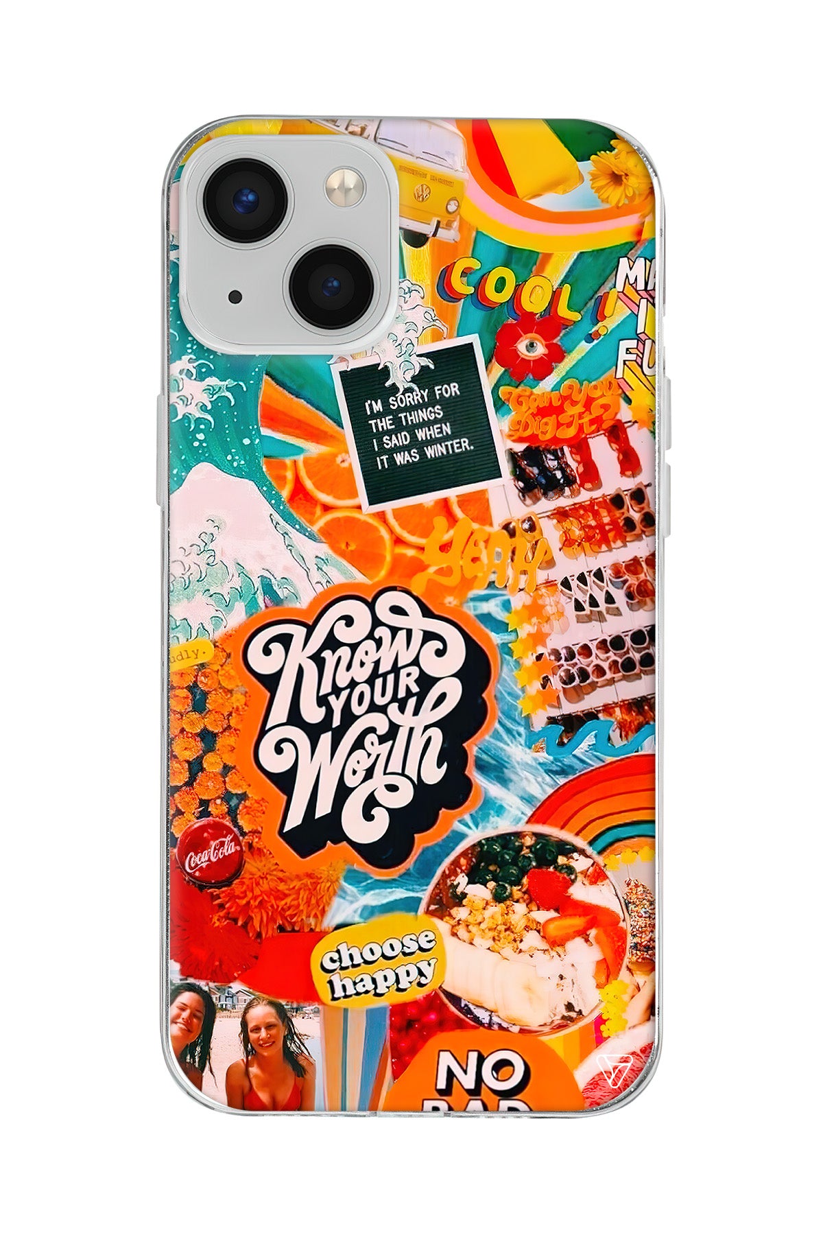 Summer 21 Lansman Model İçi Kadife Silikon Telefon Kılıfı