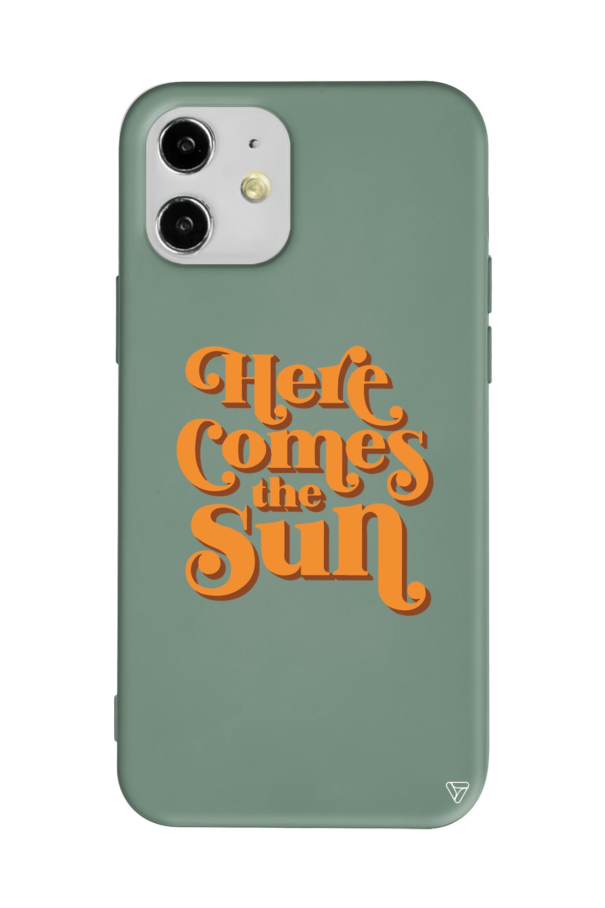 Comes the Sun Lansman Model İçi Kadife Silikon Telefon Kılıfı