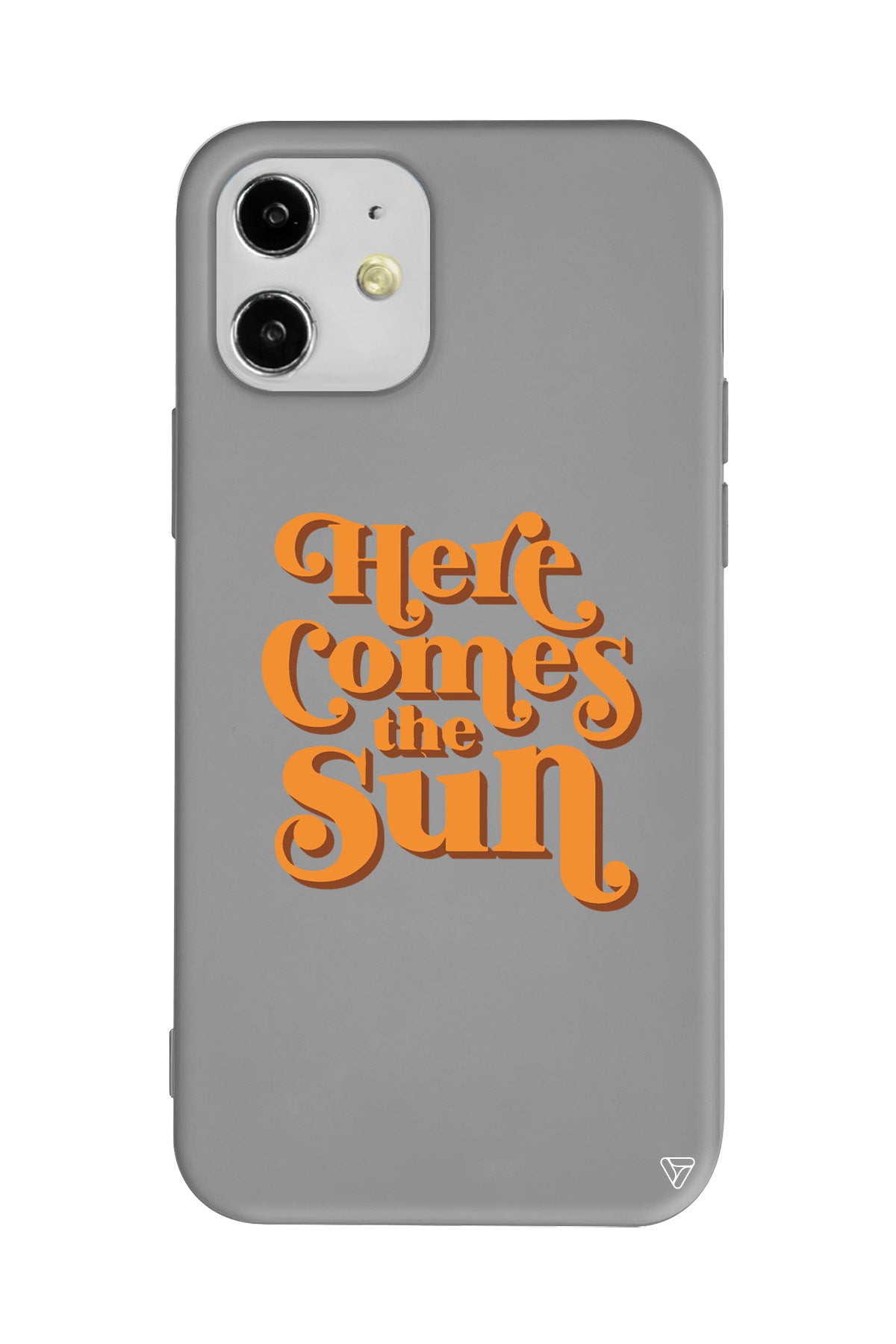 Comes the Sun Lansman Model İçi Kadife Silikon Telefon Kılıfı