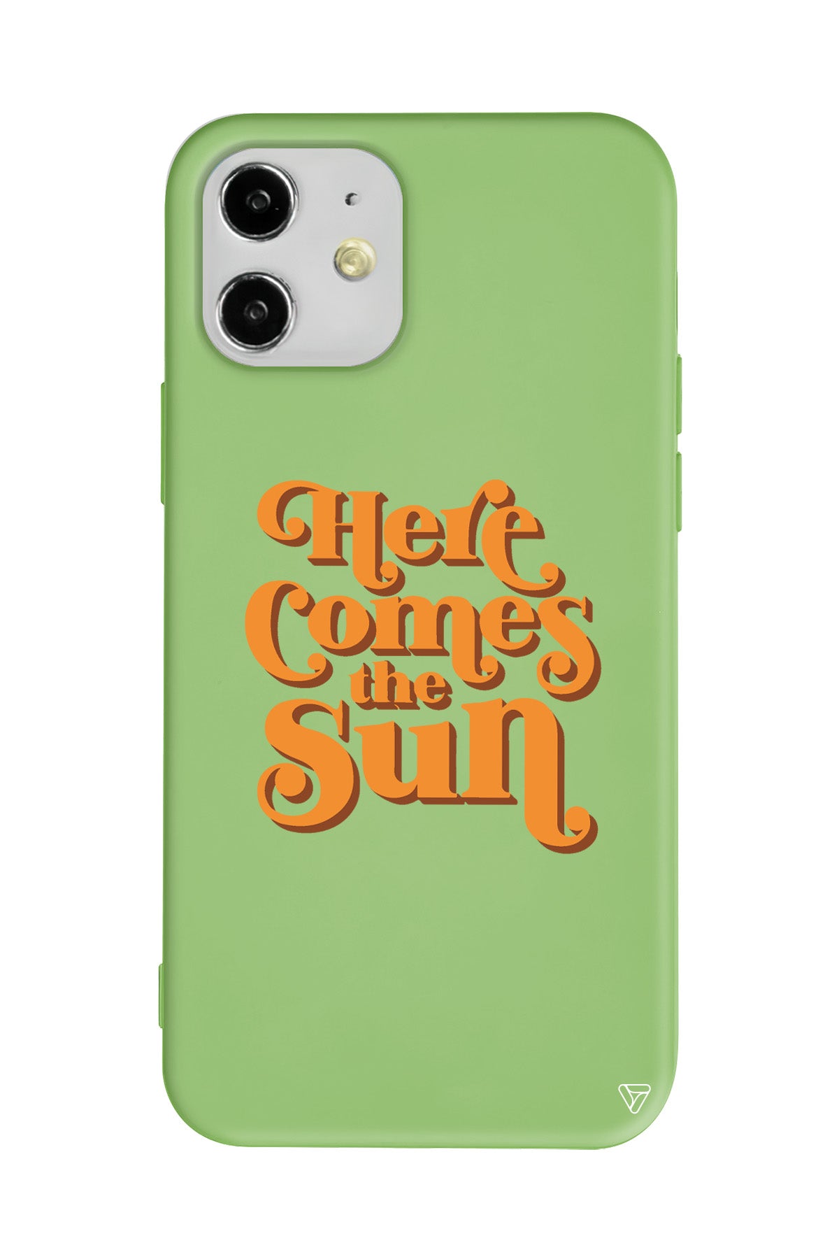 Comes the Sun Lansman Model İçi Kadife Silikon Telefon Kılıfı