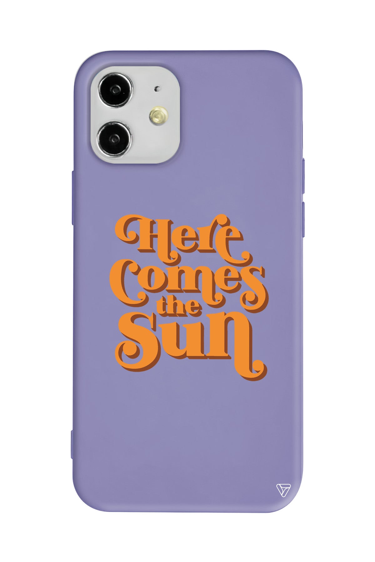 Comes the Sun Lansman Model İçi Kadife Silikon Telefon Kılıfı