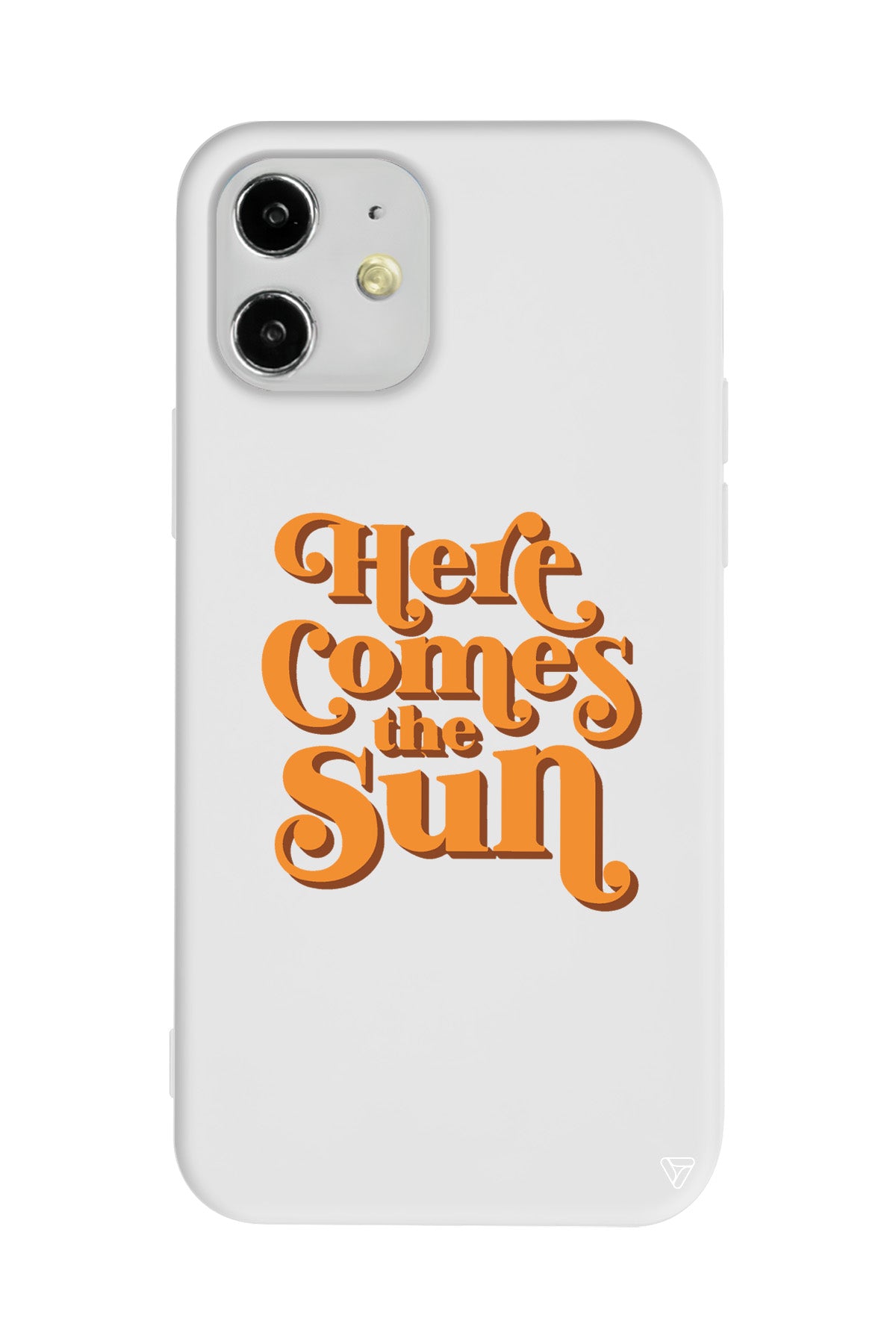 Comes the Sun Lansman Model İçi Kadife Silikon Telefon Kılıfı