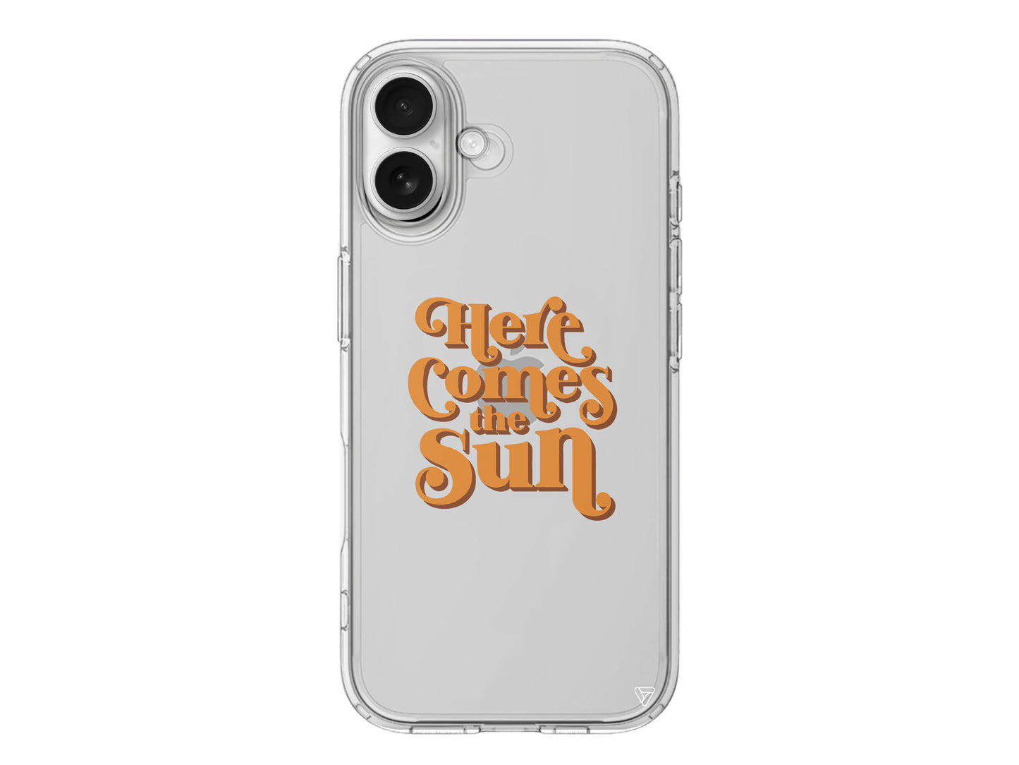 Comes the Sun Lansman Model İçi Kadife Silikon Telefon Kılıfı