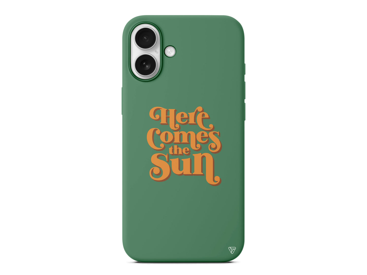 Comes the Sun Lansman Model İçi Kadife Silikon Telefon Kılıfı