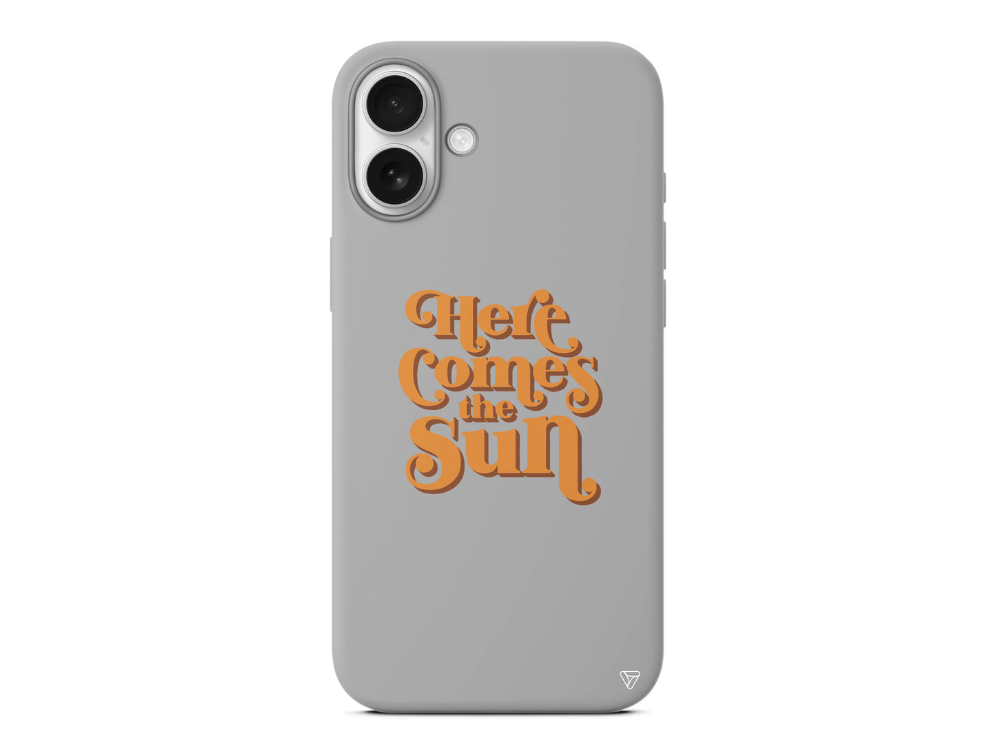 Comes the Sun Lansman Model İçi Kadife Silikon Telefon Kılıfı