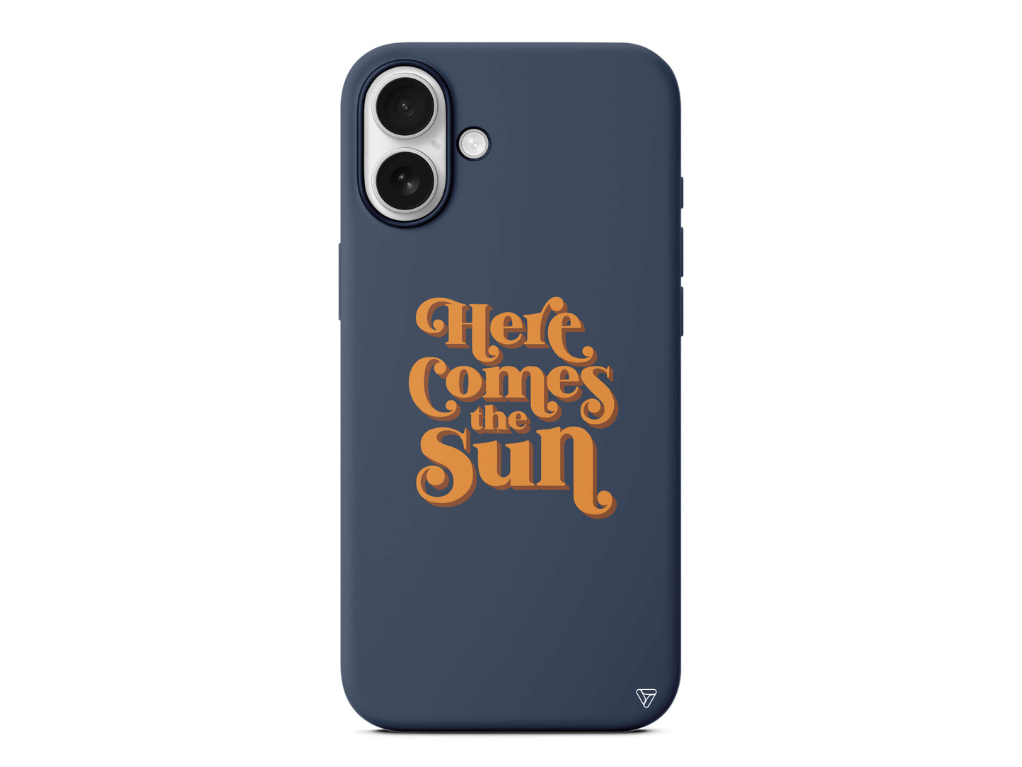 Comes the Sun Lansman Model İçi Kadife Silikon Telefon Kılıfı