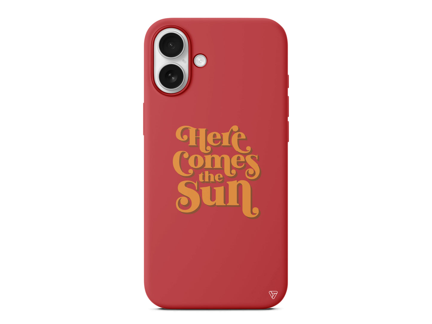 Comes the Sun Lansman Model İçi Kadife Silikon Telefon Kılıfı – Plus Serisine Özel