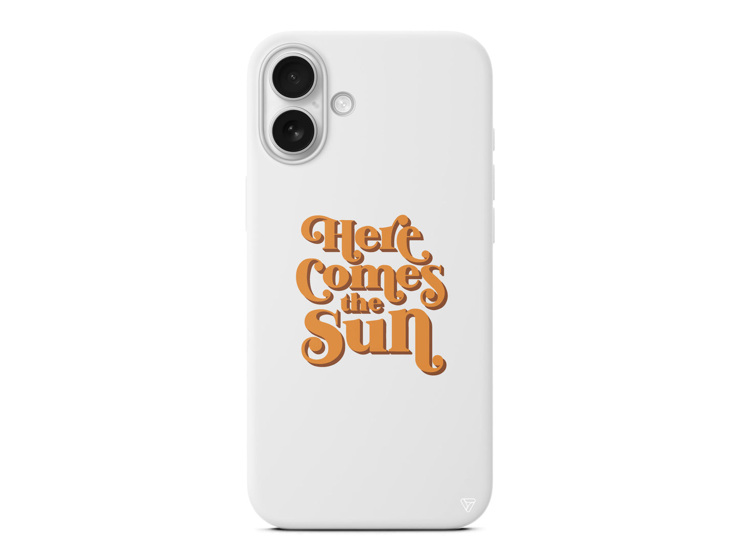 Comes the Sun Lansman Model İçi Kadife Silikon Telefon Kılıfı