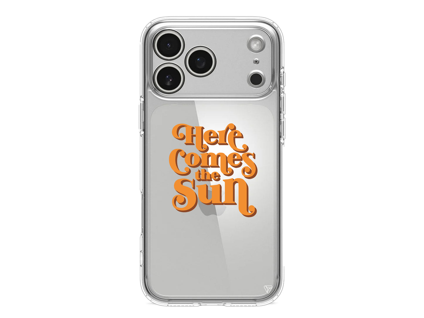 Comes the Sun Lansman Model İçi Kadife Silikon Telefon Kılıfı