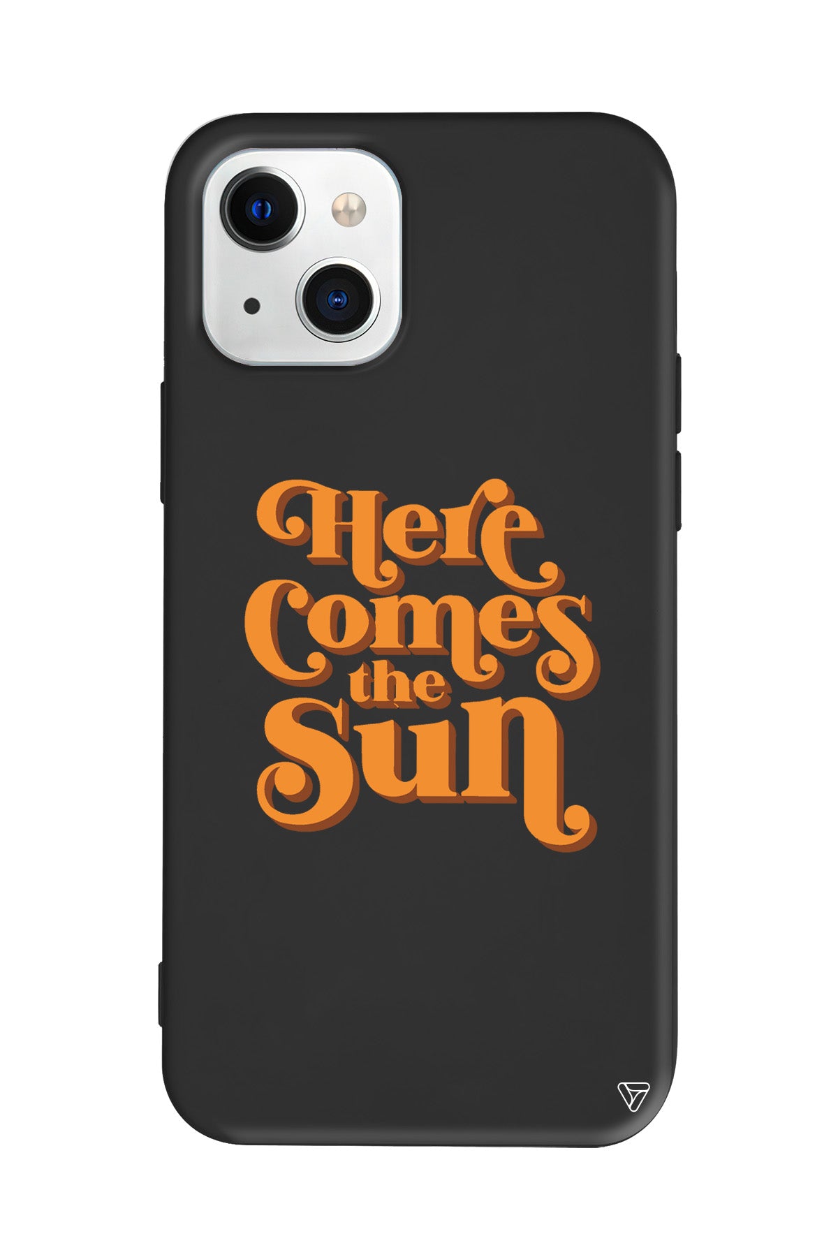 Comes the Sun Lansman Model İçi Kadife Silikon Telefon Kılıfı