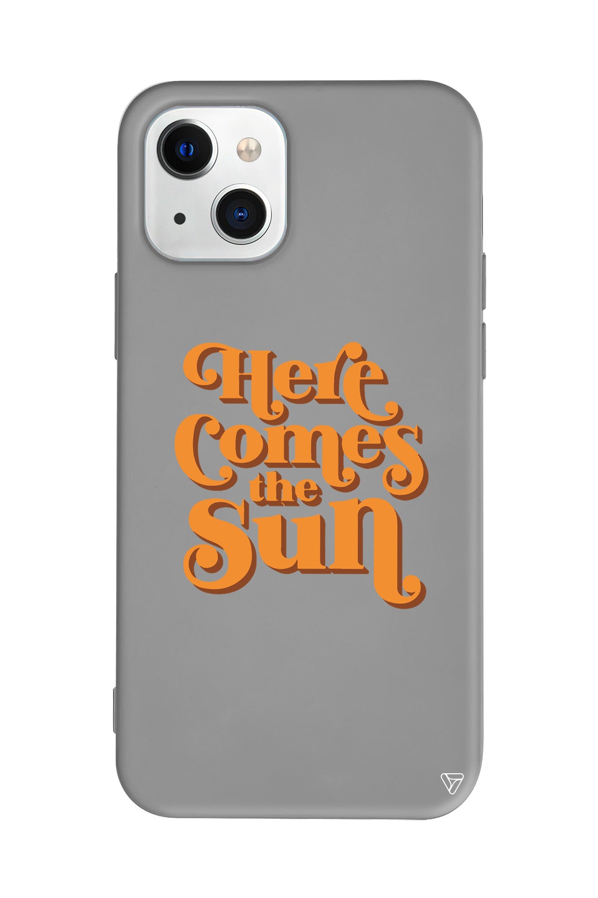 Comes the Sun Lansman Model İçi Kadife Silikon Telefon Kılıfı