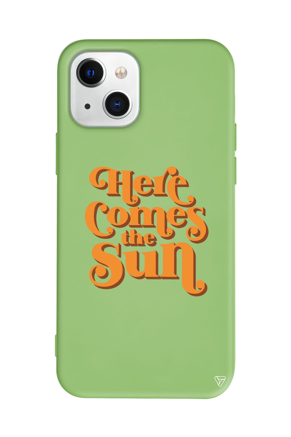 Comes the Sun Lansman Model İçi Kadife Silikon Telefon Kılıfı