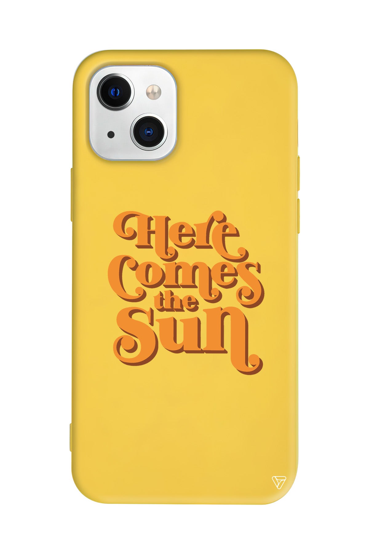 Comes the Sun Lansman Model İçi Kadife Silikon Telefon Kılıfı – Plus Serisine Özel
