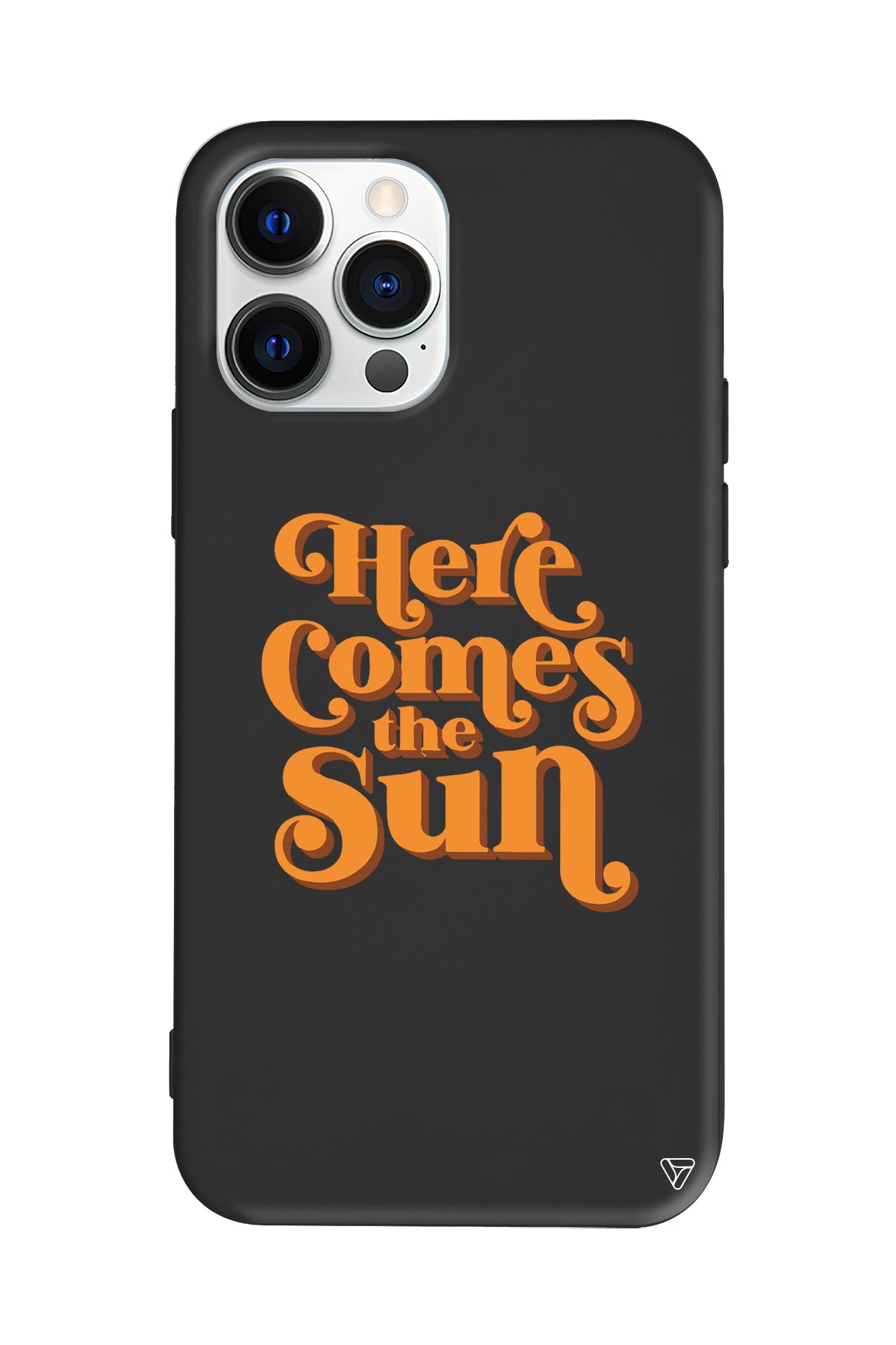 Comes the Sun Lansman Model İçi Kadife Silikon Telefon Kılıfı