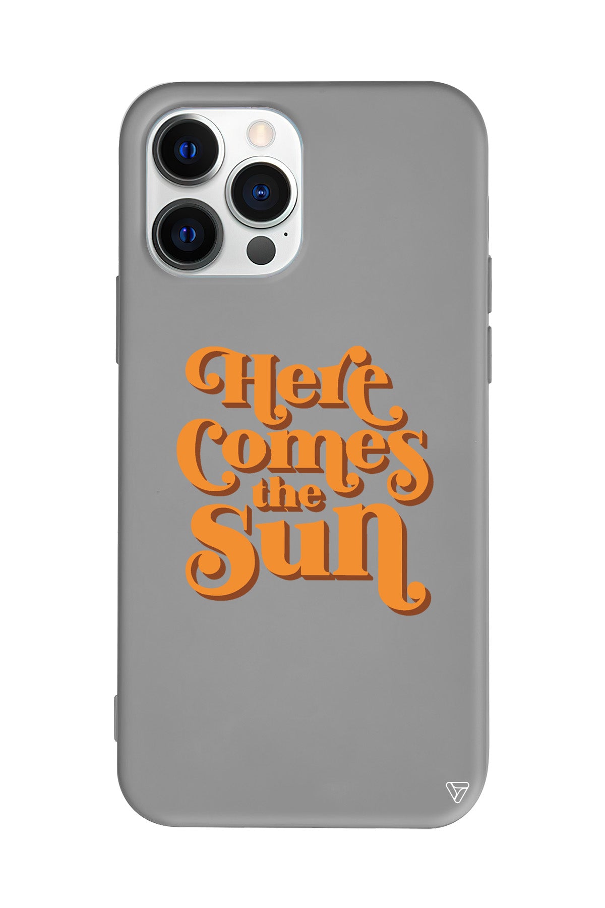 Comes the Sun Lansman Model İçi Kadife Silikon Telefon Kılıfı