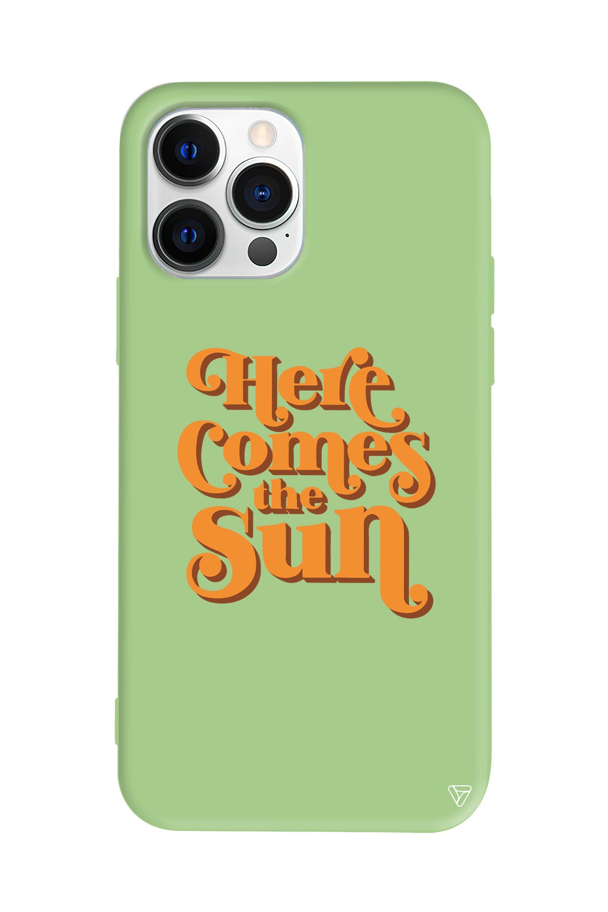 Comes the Sun Lansman Model İçi Kadife Silikon Telefon Kılıfı