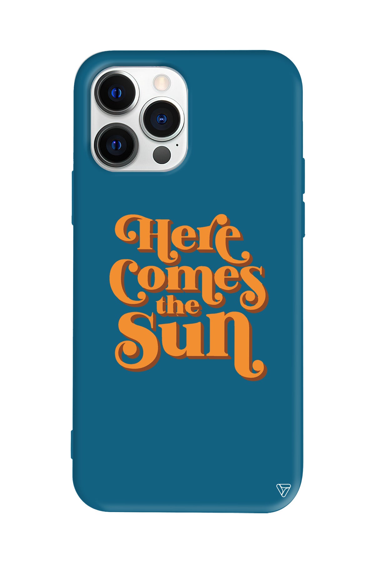 Comes the Sun Lansman Model İçi Kadife Silikon Telefon Kılıfı