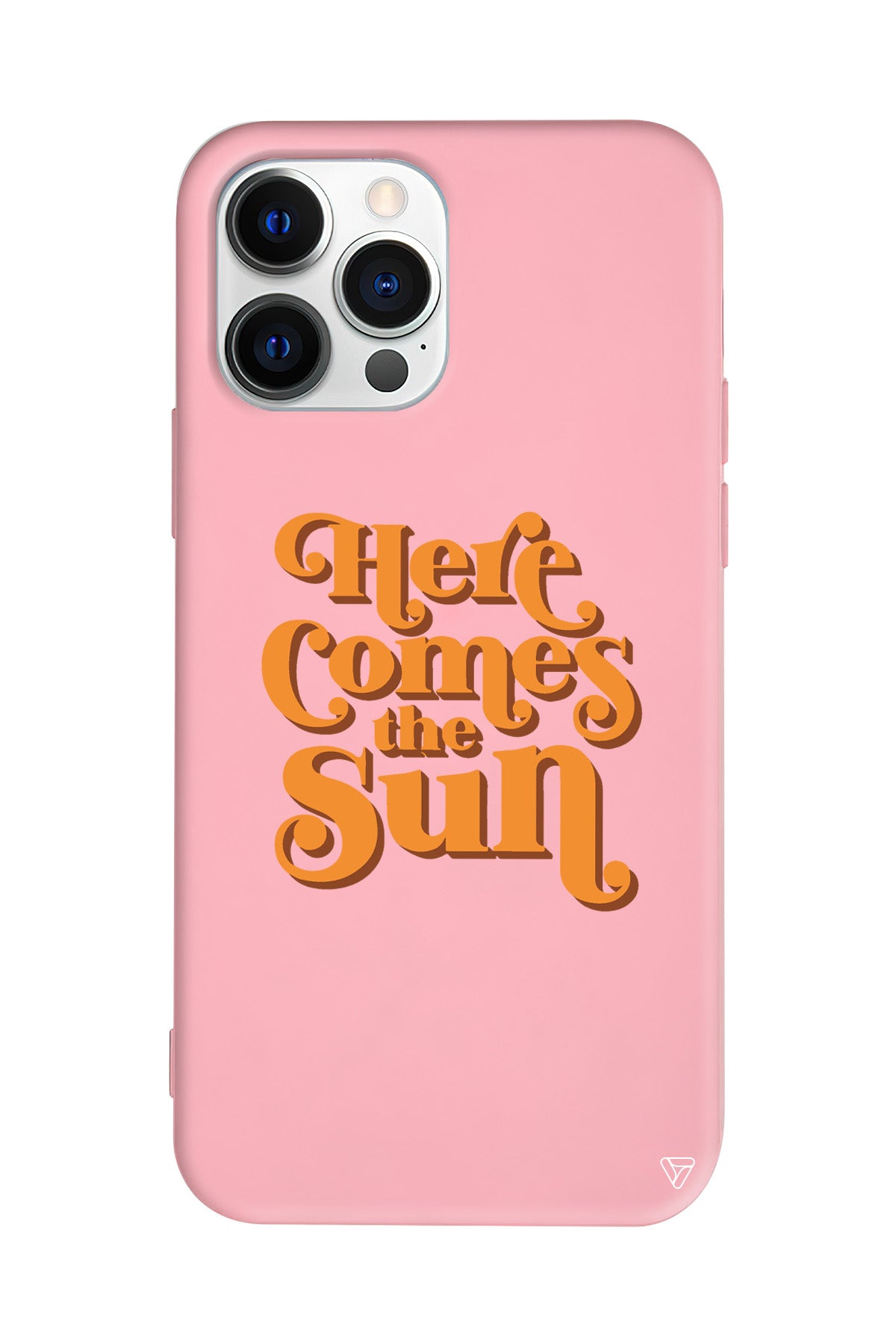 Comes the Sun Lansman Model İçi Kadife Silikon Telefon Kılıfı