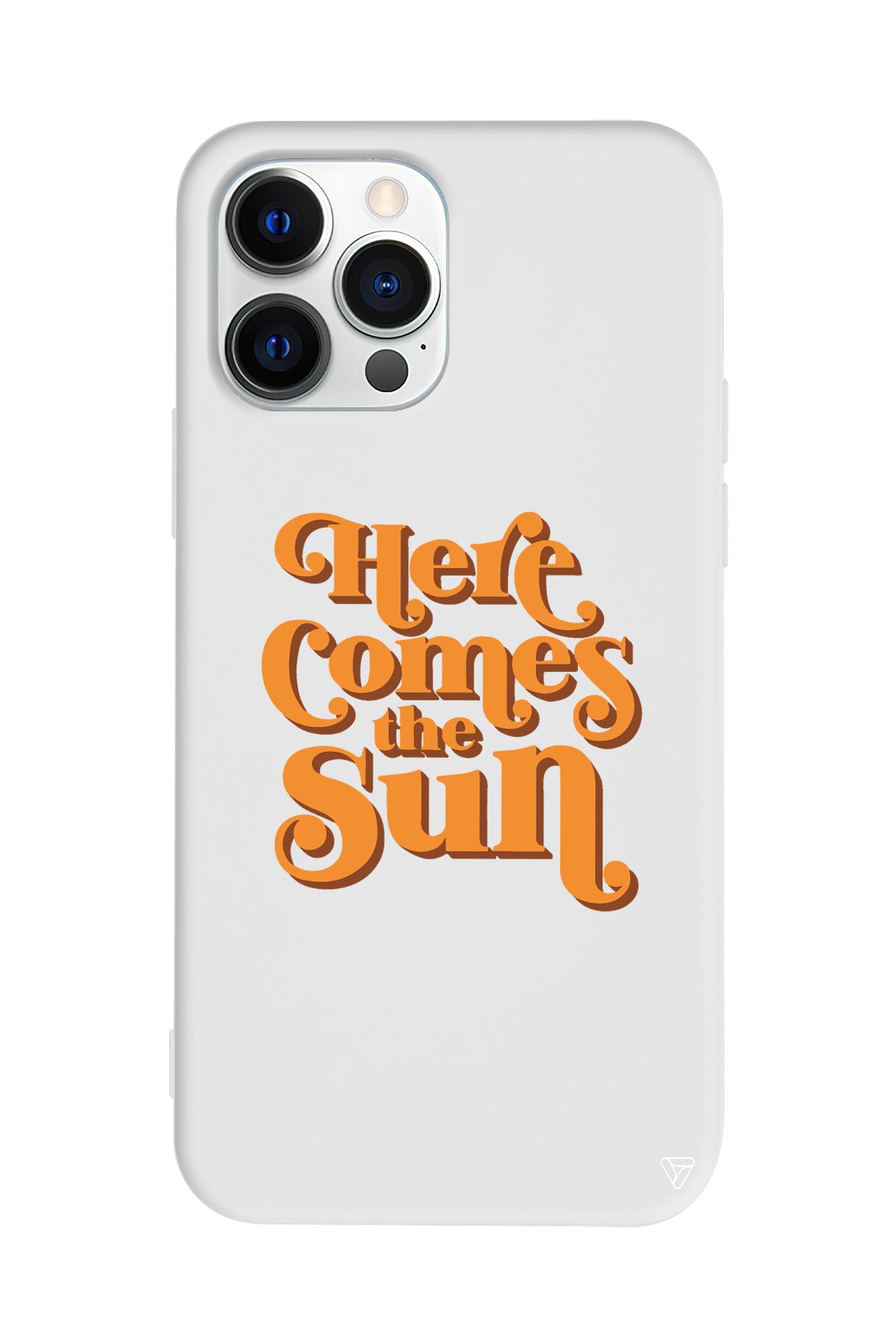 Comes the Sun Lansman Model İçi Kadife Silikon Telefon Kılıfı