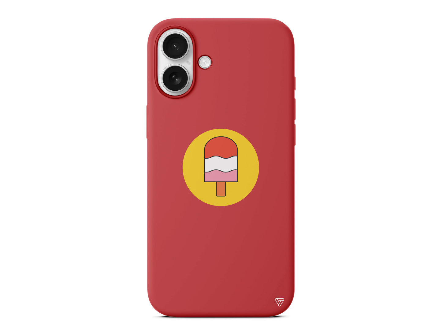 Ice Cream Lansman Model İçi Kadife Silikon Telefon Kılıfı – Plus Serisine Özel