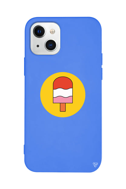 Ice Cream Lansman Model İçi Kadife Silikon Telefon Kılıfı – Plus Serisine Özel